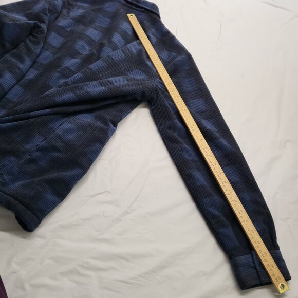 Weatherproof Vintage Corduroy Jacket Mens XL Sherpa Lined Button Up Plaid - Picture 16 of 16